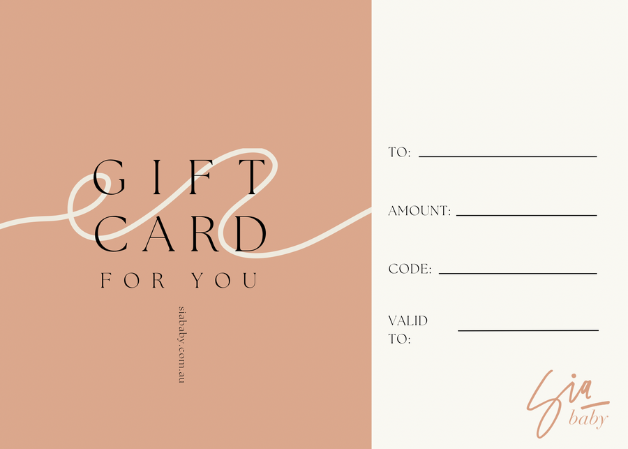 Sia Baby Digital Gift Card